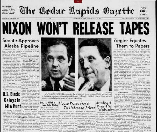 Re Examining Watergate And Nixon 50 Years Later